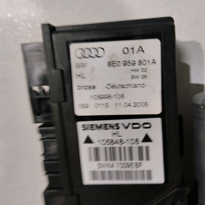 Mecanisme+moteur leve-glace arg occasion  Audi A4 B7 Avant (8ED) 2.0 tdi 16v (2004-2008)   8E0839461C  2