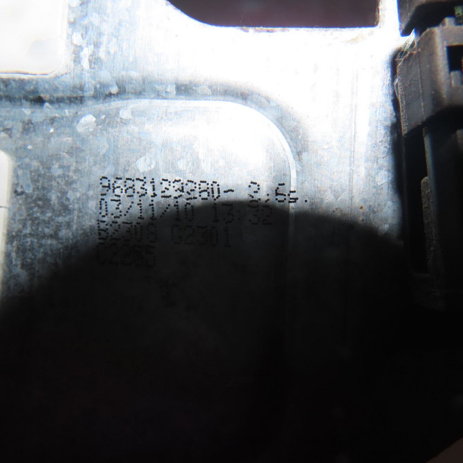 Mecanisme+moteur leve-glace arg occasion  Citroën C3 II (SC_) 1.6 hdi (2009-2016) 5 portes   9802619380  2