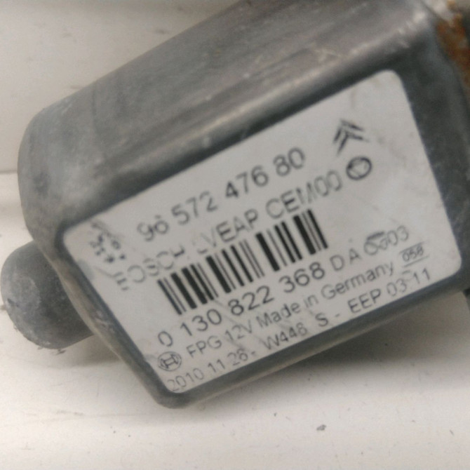 Mecanisme+moteur leve-glace avg occasion  Peugeot 308 SW I (4E_, 4H_) 1.6 hdi (2009-2014)   9221CW  2