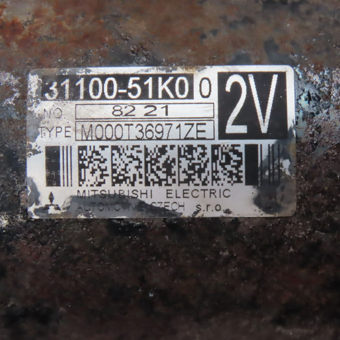 Démarreur occasion  Suzuki SPLASH (EX) 1.2 (a5b 412) (2008)   3110085L11  2