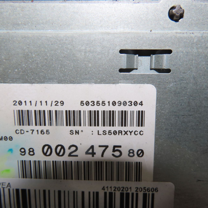 Autoradio occasion  Citroën C4 II (NC_) 1.6 hdi 90 (2009) 5 portes   9800247580  2