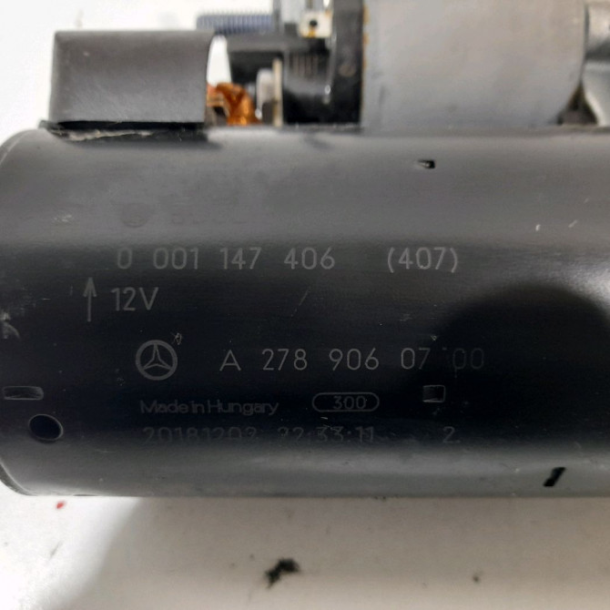 Démarreur occasion  Mercedes-benz CLASSE C Coupé (C205) Amg c 63 s (205.387) (2016)   2789060700  2