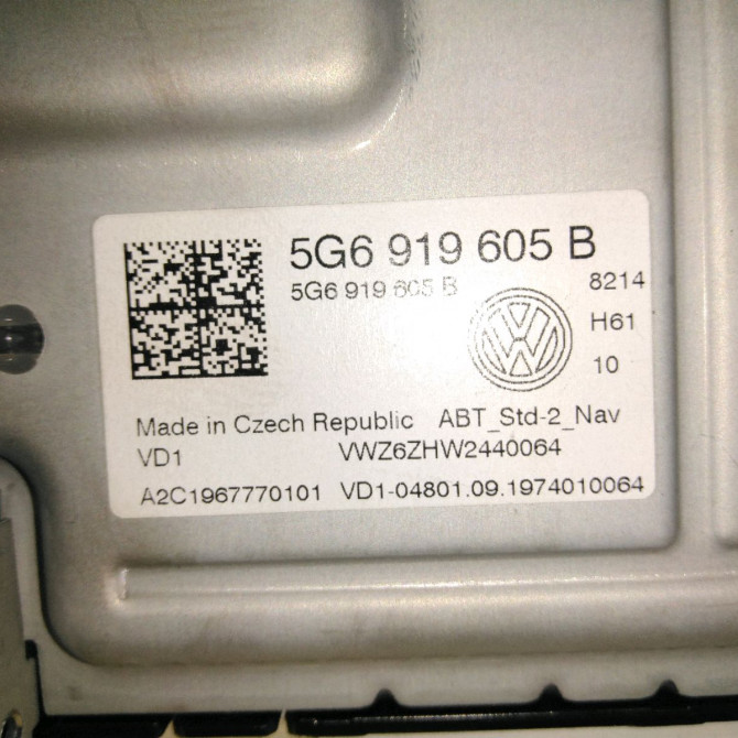 Afficheur digital occasion  Volkswagen vw POLO VI (AW1, BZ1, AE1) 1.6 tdi (2017-2019)   5NN919605B  2