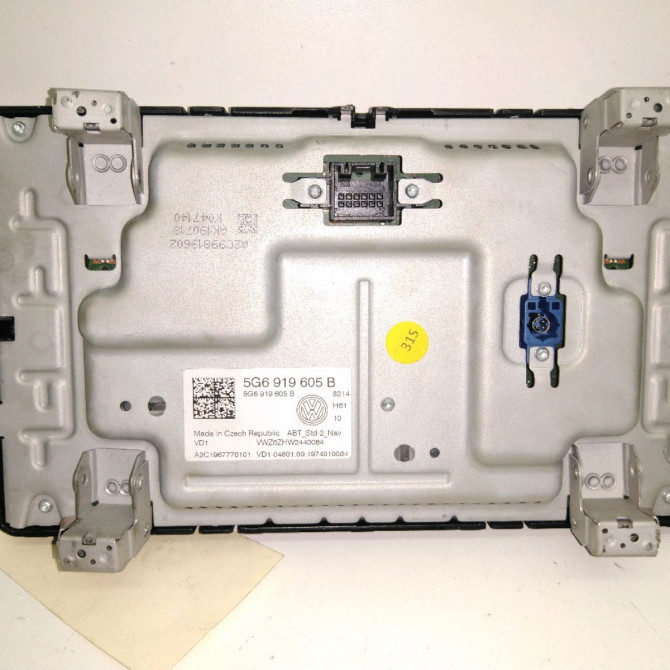 Afficheur digital occasion  Volkswagen vw POLO VI (AW1, BZ1, AE1) 1.6 tdi (2017-2019)   5NN919605B  3