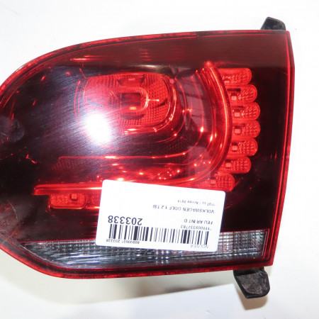 Feu arrière intérieur droit occasion  Volkswagen vw GOLF VI Décapotable (517) 1.2 tsi (2011-2016)   5K7945308D 