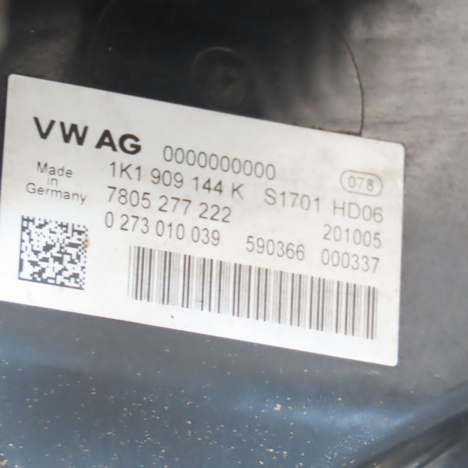 Cremaillere occasion  Volkswagen vw GOLF V (1K1) 1.9 tdi (2003-2008) 5 portes   1K1909144K  2