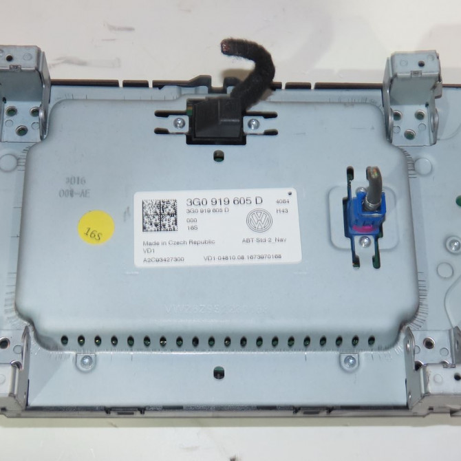 Autoradio occasion  Volkswagen vw TOURAN (5T1) 1.6 tdi (2015-2016)   3G0919605D  4