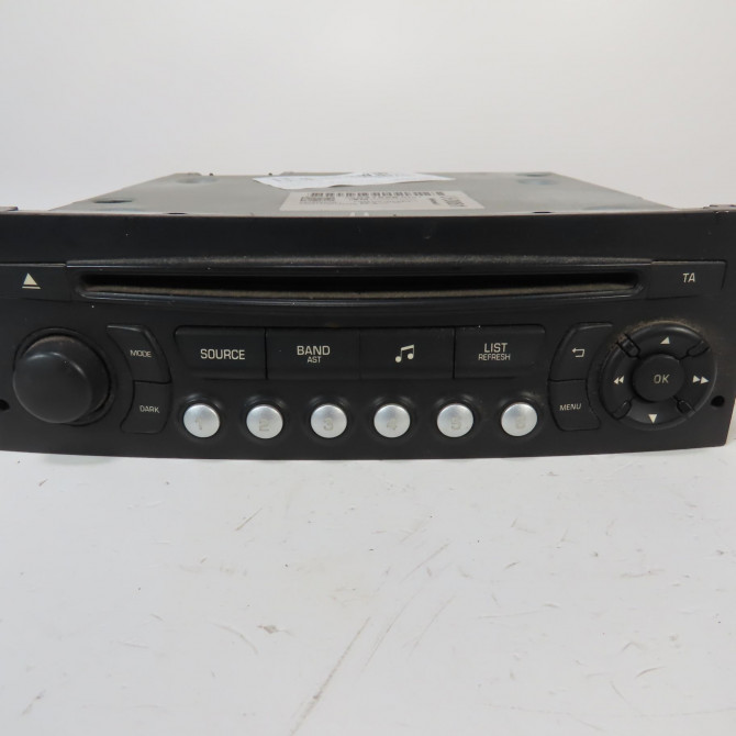 Autoradio occasion  Citroën BERLINGO Camionnette/Monospace (B9) 1.6 hdi / bluehdi 75 (2010) 4 portes   98041626XT  1