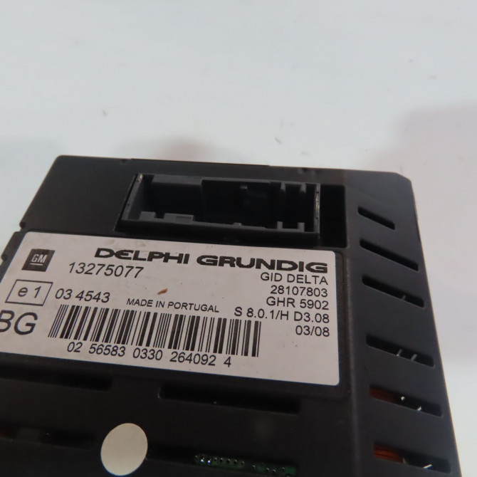 Afficheur digital occasion  Opel ZAFIRA / ZAFIRA FAMILY B (A05) 1.7 cdti (m75) (2008-2015) 5 portes   13275077  2