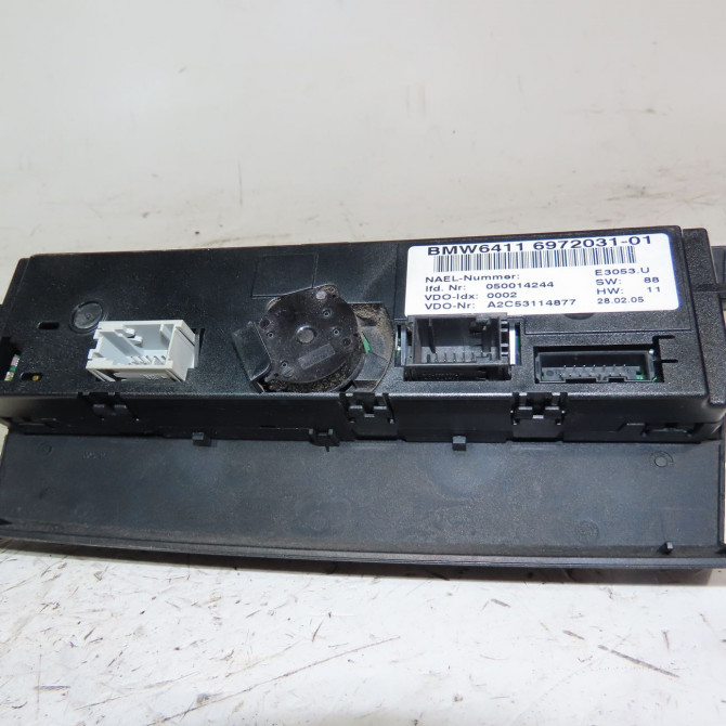 Commande de chauffage occasion  Bmw 3 (E90) 320 d (2004-2011)   64116972031  3