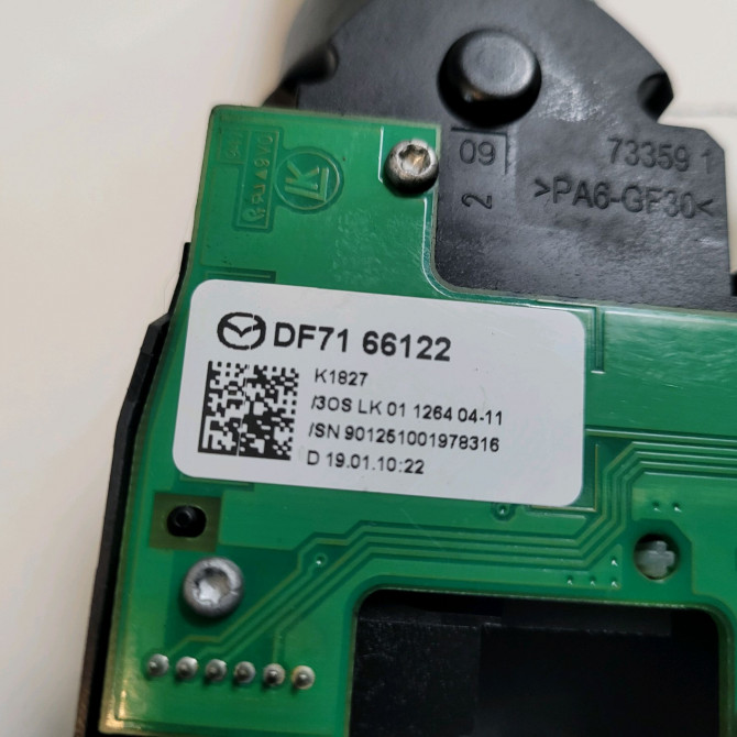 Commande eclairage occasion  Mazda 2 (DE_, DH_) 1.4 mzr-cd (2008-2015)   DF7166122  3