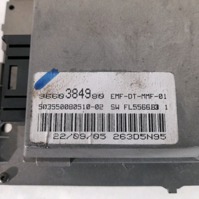 Afficheur digital occasion  Peugeot 407 Coupé (6C_) 2.7 hdi (2005)   9660384980  2