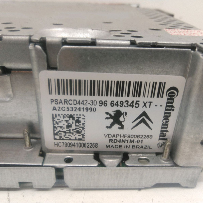 Autoradio occasion  Citroën C4 I A trois volumes 1.6 hdi (2006-2011)   96649345XT  3