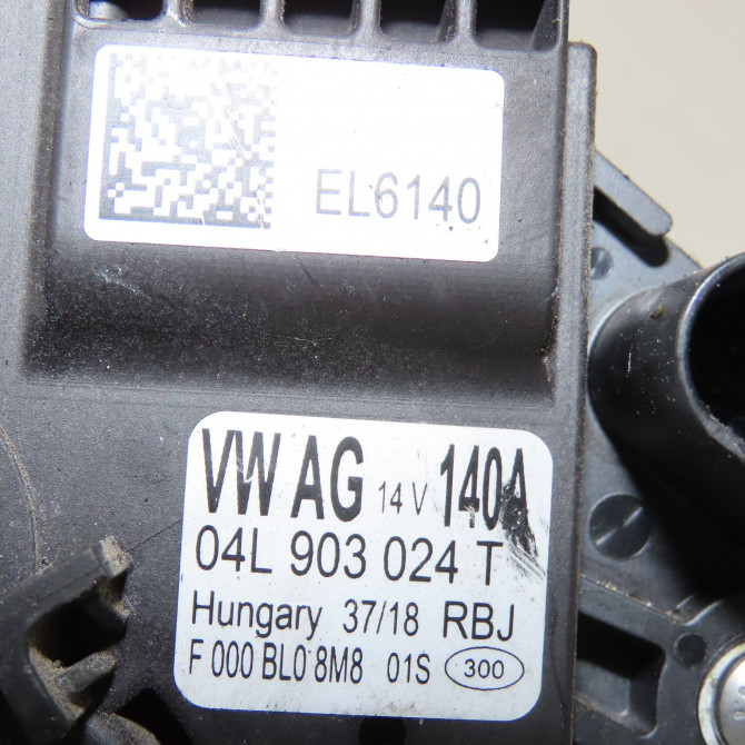 Alternateur occasion  Volkswagen vw T-ROC (A11, D11) 1.6 tdi (2018-2021)   04L903024T  2