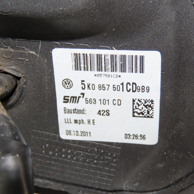 Retroviseur exterieur electrique gauche occasion  Volkswagen vw GOLF VI (5K1) 1.6 tdi (2009-2012) 5 portes   5K0857501CD9B9  2