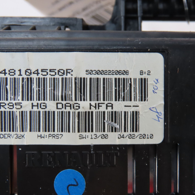 Bloc compteurs occasion  Renault SCÉNIC III (JZ0/1_) 1.5 dci (2009) 5 portes   248104550R  2