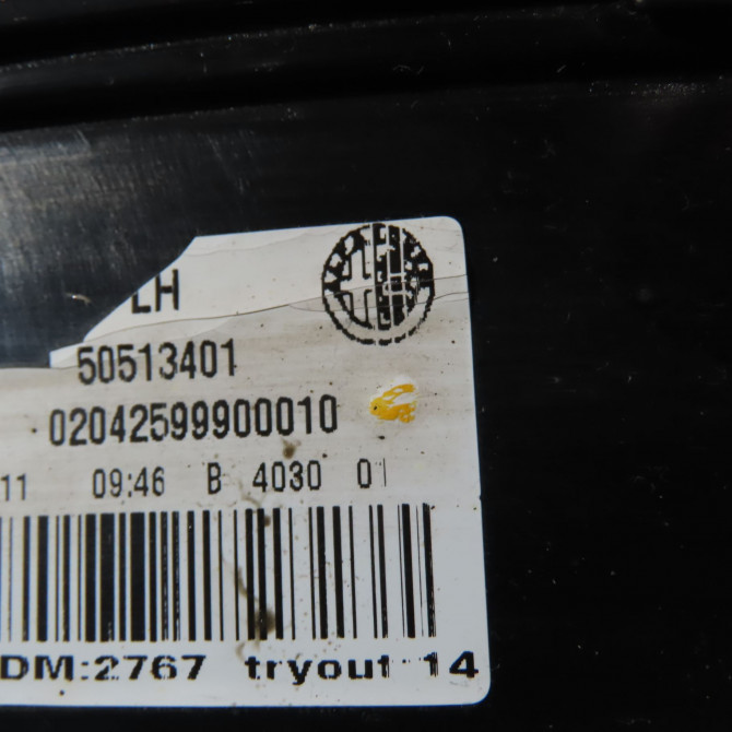 Feu arrière interieur gauche occasion  Alfa romeo GIULIETTA (940_) 2.0 jtdm (940.fxl1a) (2010-2020)   50513401  2