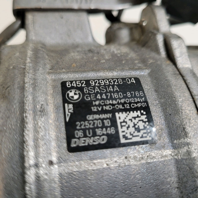 Compresseur air conditionne occasion  Bmw 4 Gran Coupe (F36) 420 d (2015)   6452929932804  3