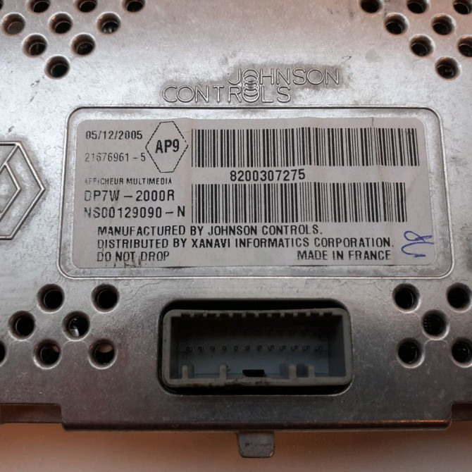 Afficheur digital occasion  Renault ESPACE IV (JK0/1_) 2.0 dci (jk03, jk04, jk1c, jk1g, jk1j, jk1k) (2006) 5 portes   8200671152  3