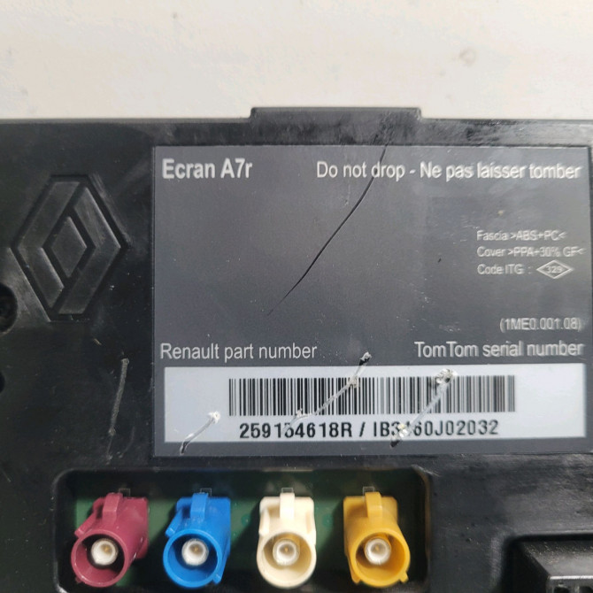 Afficheur digital occasion  Renault LAGUNA III Grandtour (KT0/1) 1.5 dci (kt0a, kt0r, kt02) (2007-2015)   259154618R  3