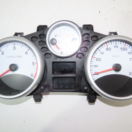 Bloc compteurs occasion  Peugeot 206+ (2L_, 2M_) 1.4 hdi eco 70 (2009-2013) 5 portes   9666637280 