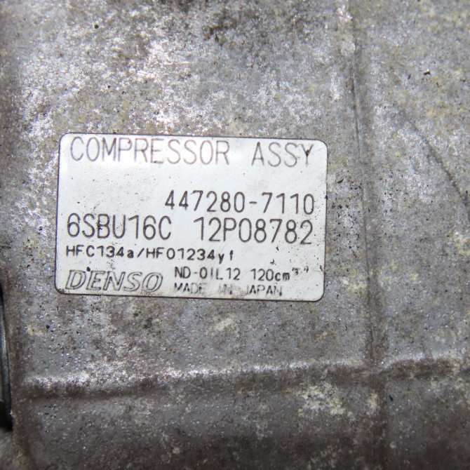 Compresseur air conditionne occasion  Mercedes-benz CLASSE A (W176) A 220 cdi (176.003) (2012-2018)   4472807110  2