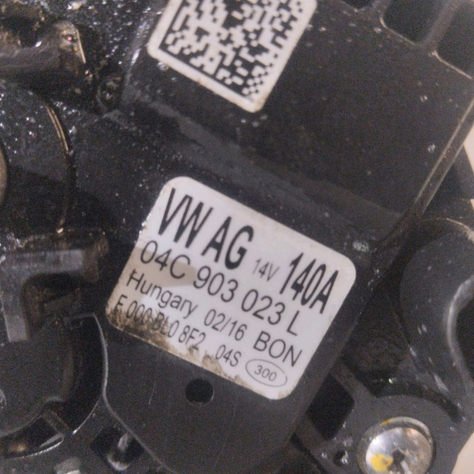 Alternateur occasion  Volkswagen vw POLO V (6R1, 6C1) 1.2 tsi 16v (2014-2017) 5 portes   04C903023T  2