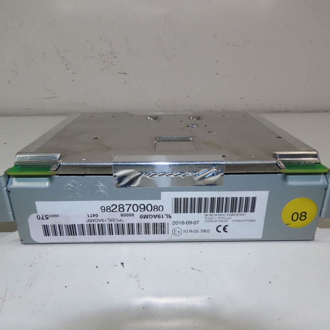 Autoradio occasion  Peugeot 2008 I (CU_) 1.2 puretech 82 (2018-2019)   9828709080  1