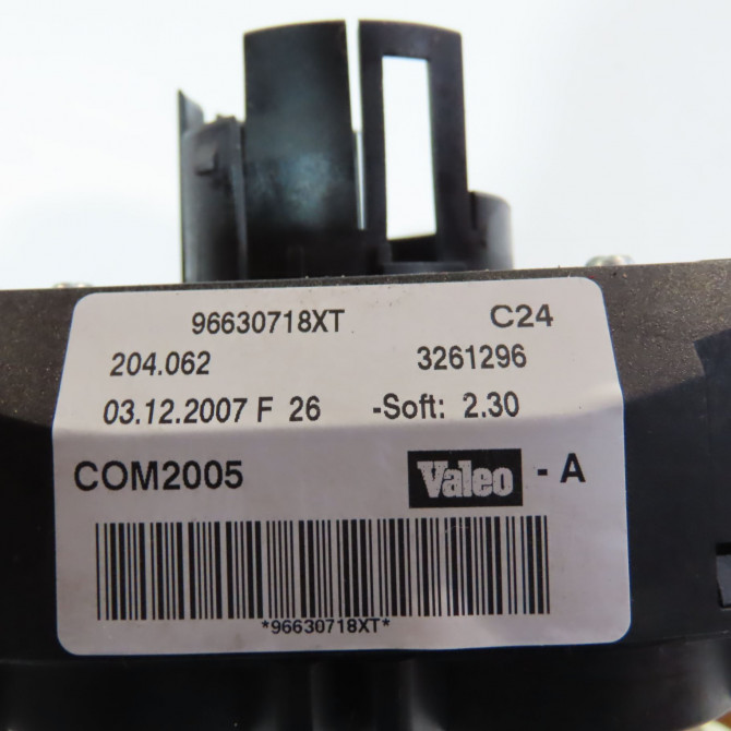 Bloc commodos occasion  Peugeot 207 Camionnette - 3/5 portes (WA_, WC_) 1.6 hdi (2007-2012)   96630718XT  2