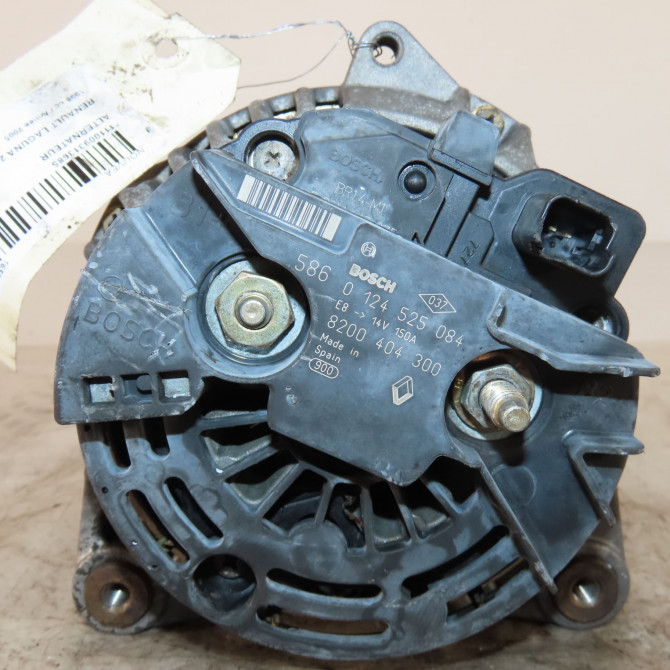Alternateur occasion  Renault LAGUNA II Grandtour (KG0/1_) 2.0 16v (kg03, kg0z, kg0t, kg1y) (2005-2007)   8200404300  3