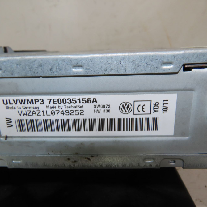 Autoradio occasion  Volkswagen vw TRANSPORTER V Camionnette (7HA, 7HH, 7EA, 7EH) 2.0 tdi (2009-2015)   7E0035156A  2