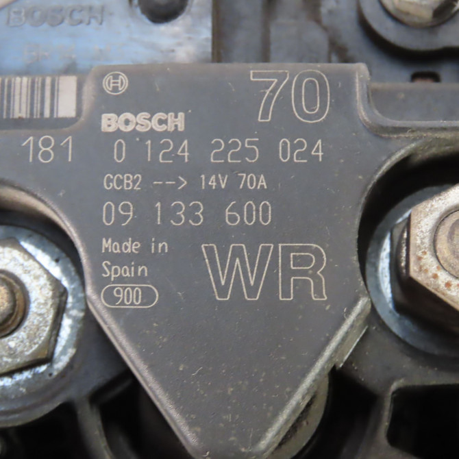 Alternateur occasion  Opel ASTRA G 3/5 portes (T98) 1.4 16v (f08, f48) (1998-2005)   09133600  2