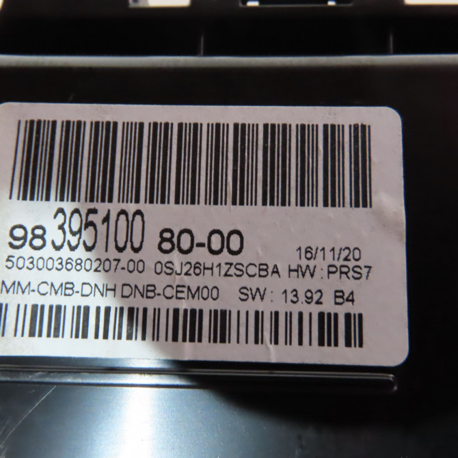 Bloc compteurs occasion  Citroën C5 AIRCROSS (A_) 1.2 puretech 130 (arhnsj) (2018)   9839510080  2