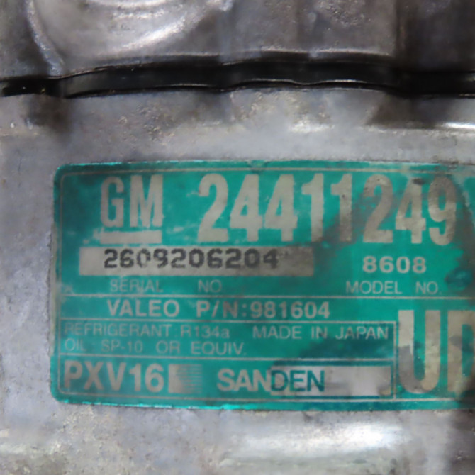 Compresseur air conditionne occasion  Opel VECTRA C (Z02) 2.2 dti 16v (f69) (2002-2004)   24411249  2