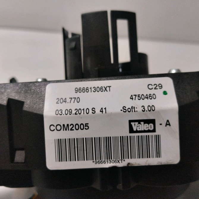 Bloc commodos occasion  Peugeot 207/207+ (WA_, WC_) 1.4 (2006-2013) 5 portes   96661306XT  2