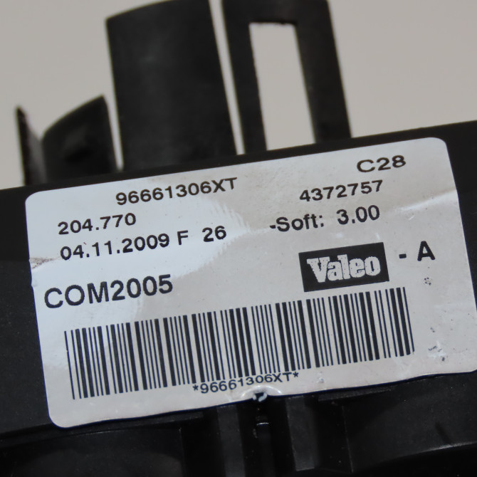 Bloc commodos occasion  Peugeot 207/207+ (WA_, WC_) 1.4 hdi (2006-2015) 5 portes   96661306XT  2