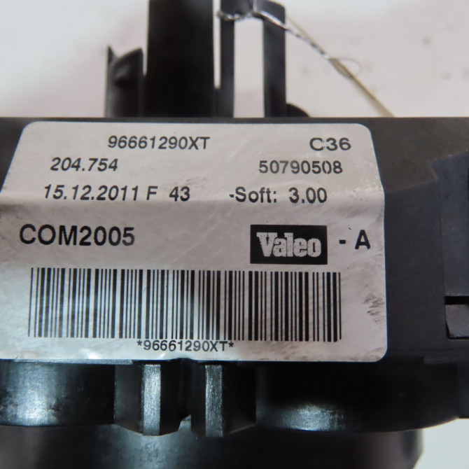 Bloc commodos occasion  Peugeot 207/207+ (WA_, WC_) 1.4 hdi (2006-2015) 5 portes   96661290XT  2