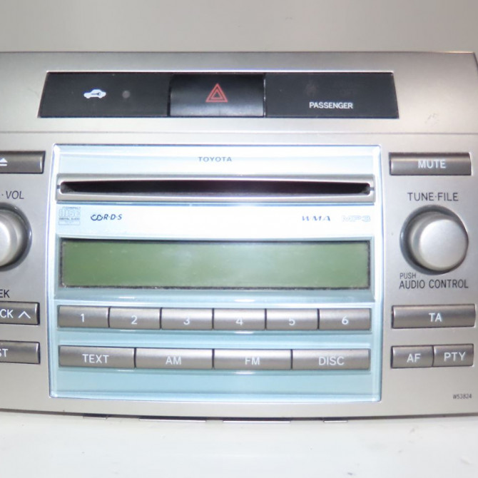 Autoradio occasion  Toyota COROLLA Verso (ZER_, ZZE12_, R1_) 2.2 d-4d (aur10_) (2005-2009) 5 portes   861200F030  1