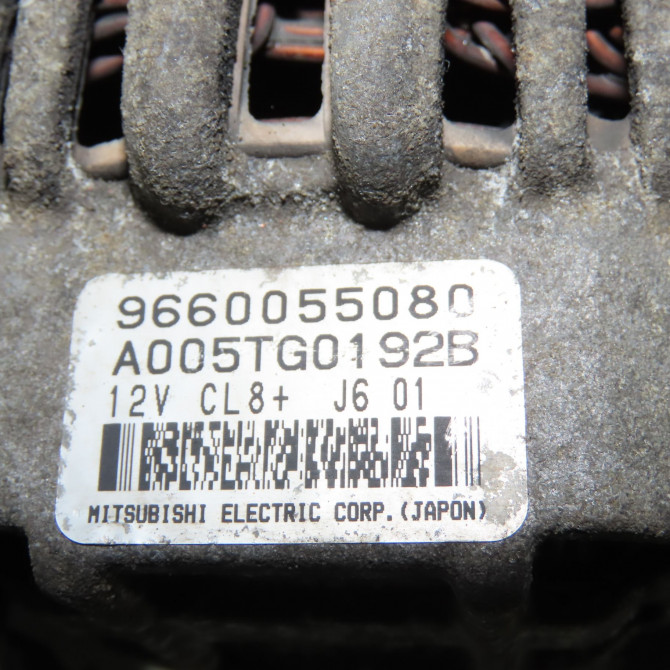 Alternateur occasion  Citroën C3 I (FC_, FN_) 1.4 i (2002-2010) 5 portes   9660055080  2