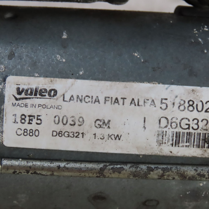 Démarreur occasion  Peugeot BIPPER TEPEE 1.3 hdi 75 (2010)   1612794380  2