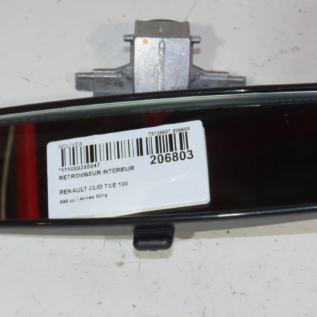 Retroviseur interieur occasion  Renault CLIO V (B7_) 1.0 tce 100 (b7mt) (2019)   963F10455R 