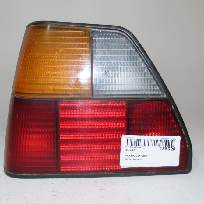 Feu arrière gauche occasion  Volkswagen vw GOLF II (19E, 1G1) 1.6 td (1989-1991)   191945111A  1