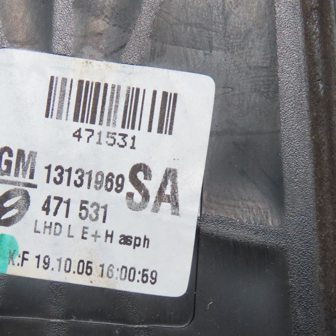 Retroviseur exterieur electrique gauche occasion  Opel ZAFIRA / ZAFIRA FAMILY B (A05) 1.9 cdti (m75) (2005-2015) 5 portes   13131969  2