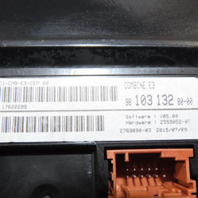 Bloc compteurs occasion  Citroën C4 CACTUS 1.6 bluehdi 100 (2014)   9810313280  2