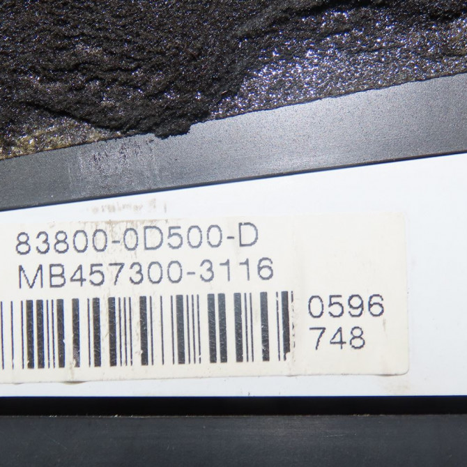 Bloc compteurs occasion  Toyota YARIS (_P9_) 1.3 vvt-i (scp90_) (2005-2010)   838000D500  2