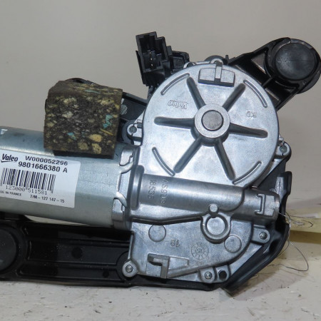 Moteur essuie-glace arrière occasion  Citroën C4 CACTUS 1.2 vti 82 (2014) 5 portes   9801666380 
