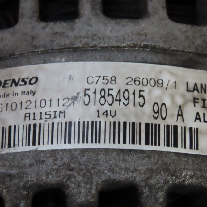 Alternateur occasion  Alfa romeo MITO (955_) 1.3 multijet (955axh1b, 955axt1a) (2008-2010) 3 portes   51854915  2