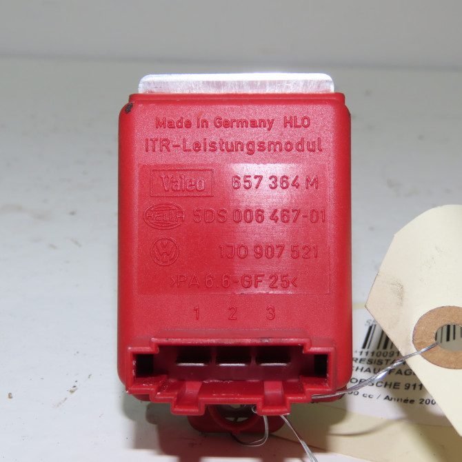 Resistance de chauffage occasion  Porsche 911 (997) 3.8 carrera s (2004-2008)   99657392300  3