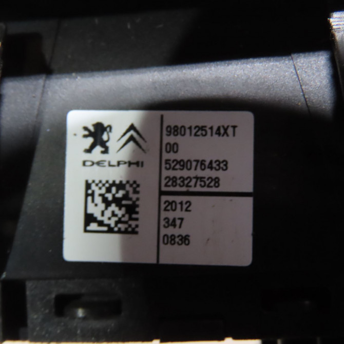 Commande leve-glace porte arrière gauche occasion  Citroën C3 II (SC_) 1.6 hdi (2009-2016) 5 portes   98012514XT  2