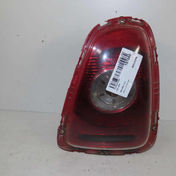 Feu arrière droit occasion  Mini MINI (R56) Cooper d (2006-2010)   63212757012  1